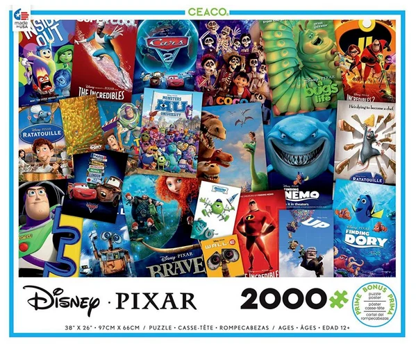 Movie Poster, Disney Pixar