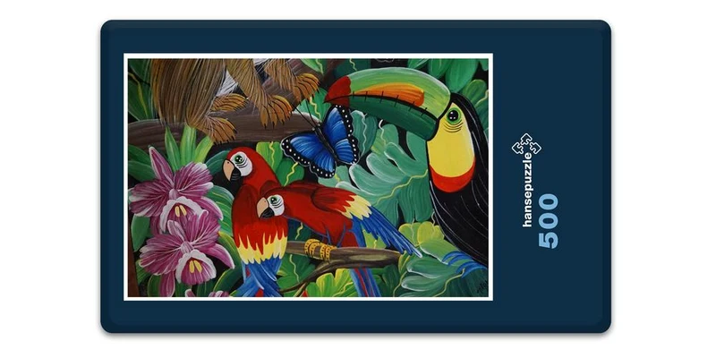 19675 Tierwelt - Papagei Puzzle