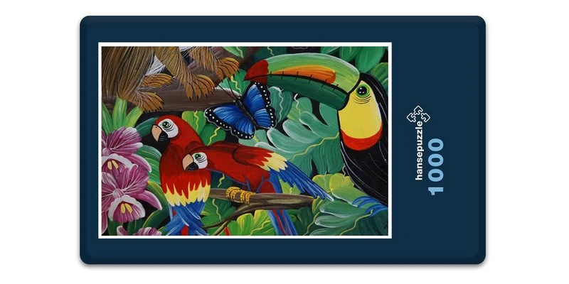 19675 Tierwelt - Papagei Puzzle