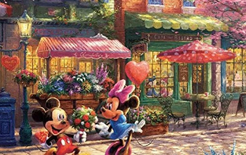 Thomas Kinkade Disney - Multipack - 4 in 1 Puzzles (500pcs)