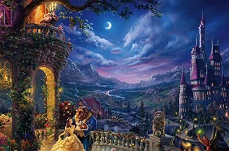 Thomas Kinkade Disney - Multipack - 4 in 1 Puzzles (500pcs)