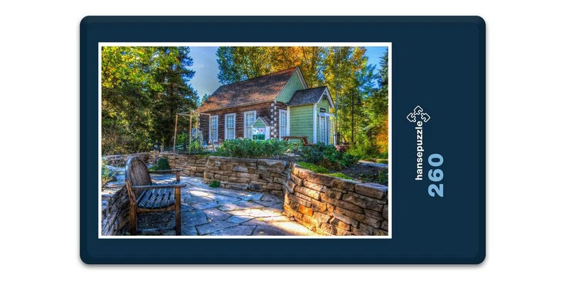 19595 Natur - Paradies-Haus Puzzle