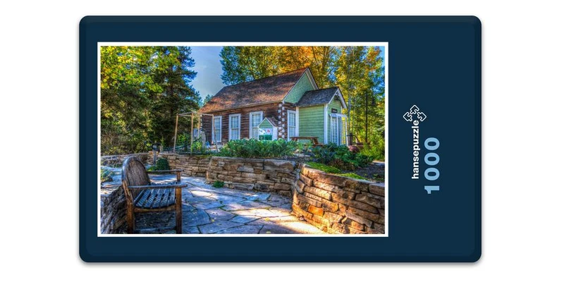 19595 Natur - Paradies-Haus Puzzle