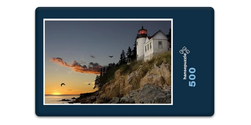 19585 Gebäude - Leuchtturm in Maine Puzzle