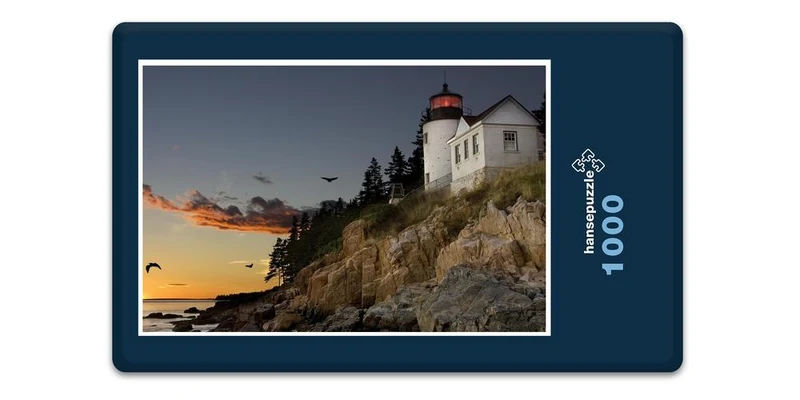 19585 Gebäude - Leuchtturm in Maine Puzzle