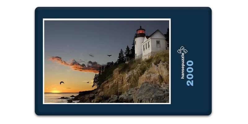 19585 Gebäude - Leuchtturm in Maine Puzzle