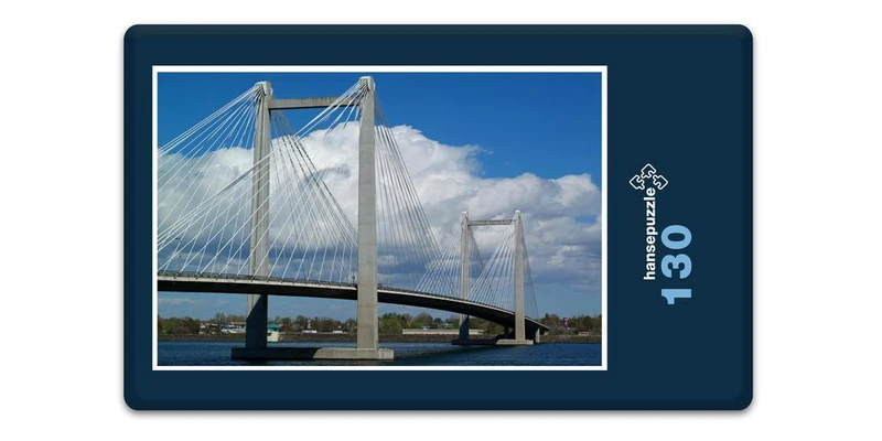 19565 Gebäude - Hängebrücke Puzzle