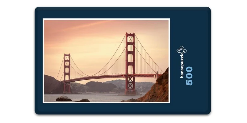 19550 Gebäude - Golden Gate Brücke Puzzle
