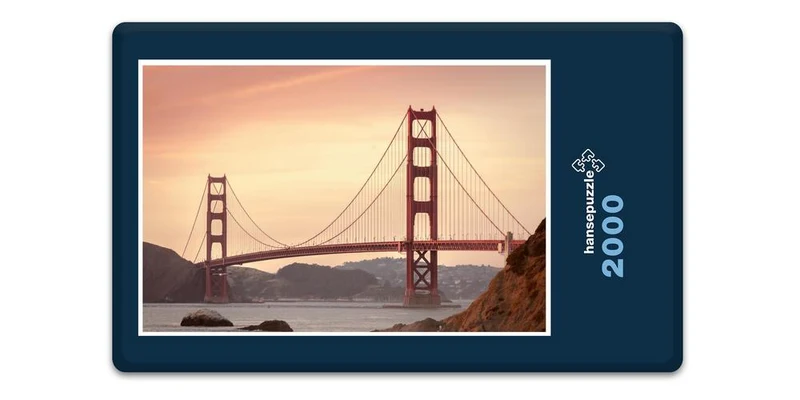 19550 Gebäude - Golden Gate Brücke Puzzle