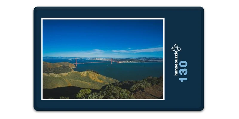 19545 Orte - Golden Gate Brücke Puzzle