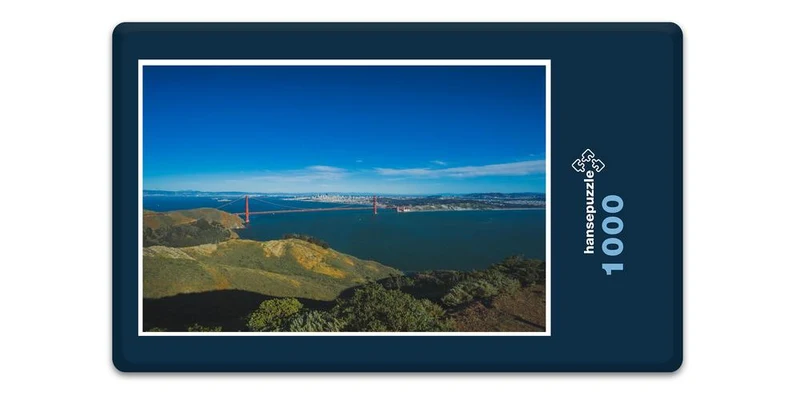 19545 Orte - Golden Gate Brücke Puzzle