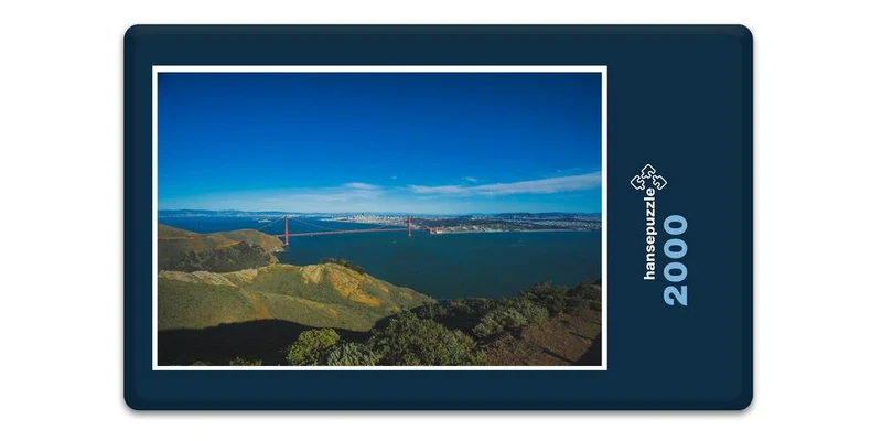 19545 Orte - Golden Gate Brücke Puzzle