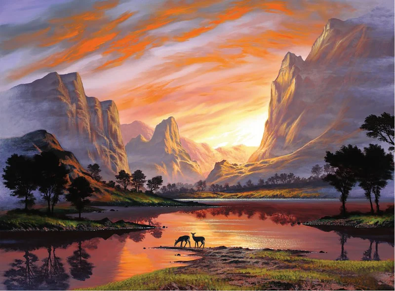 Ravensburger Tranquil Sunset