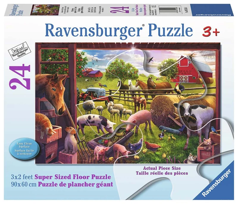 Ravensburger Animals of Bells Farm (Les animaux de la ferme Bell)