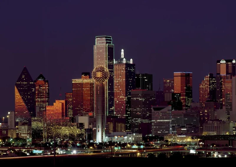 19520 Orte - Dallas Skyline Puzzle