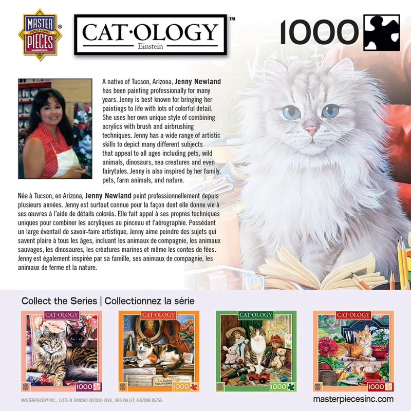 Cat-ology Einstein, Jenny Newland (1000pcs)