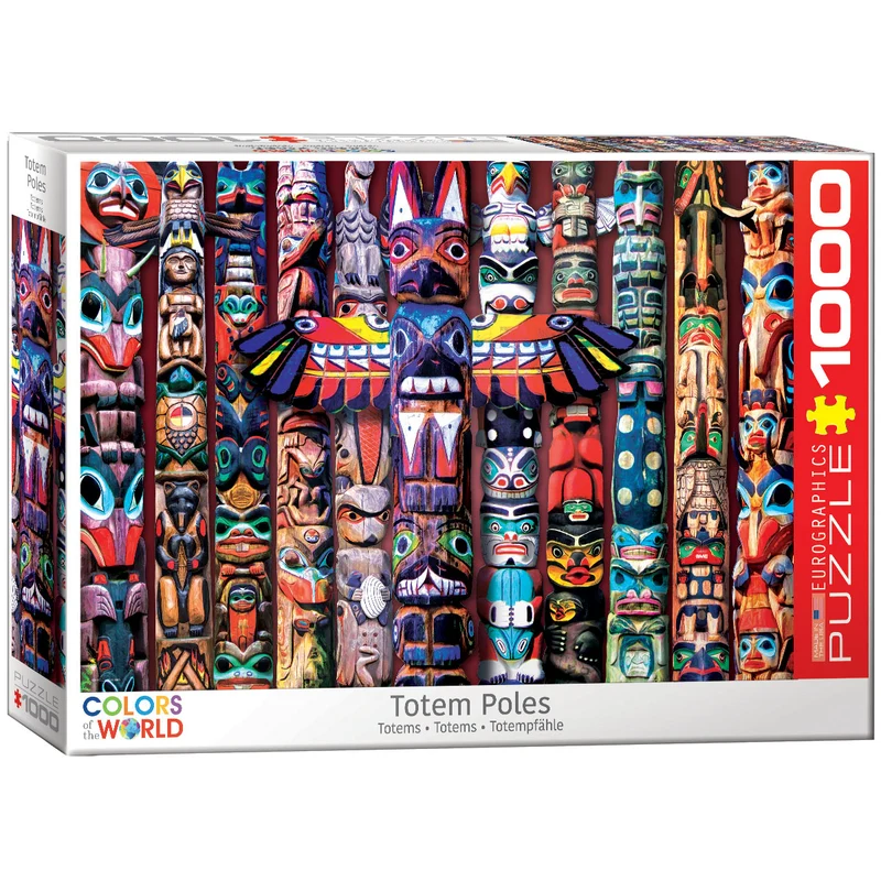 Colors of the World - Canadian Totem Poles