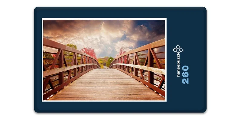 19495 Natur - Fluss-Brücke Puzzle