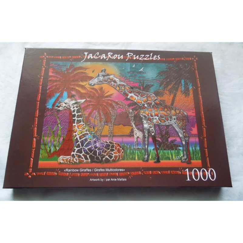 Girafes Multicolores/ Rainbow Giraffes, Anie Maltais