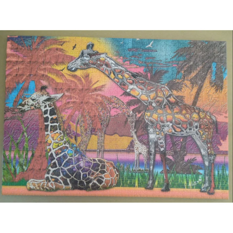 Girafes Multicolores/ Rainbow Giraffes, Anie Maltais