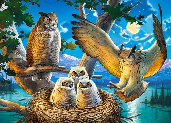 Owl Family (180 pcs)