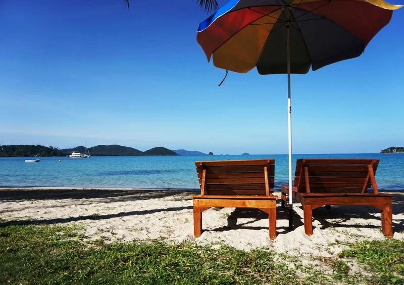 24609 Reisen - Liegen am Strand Puzzle