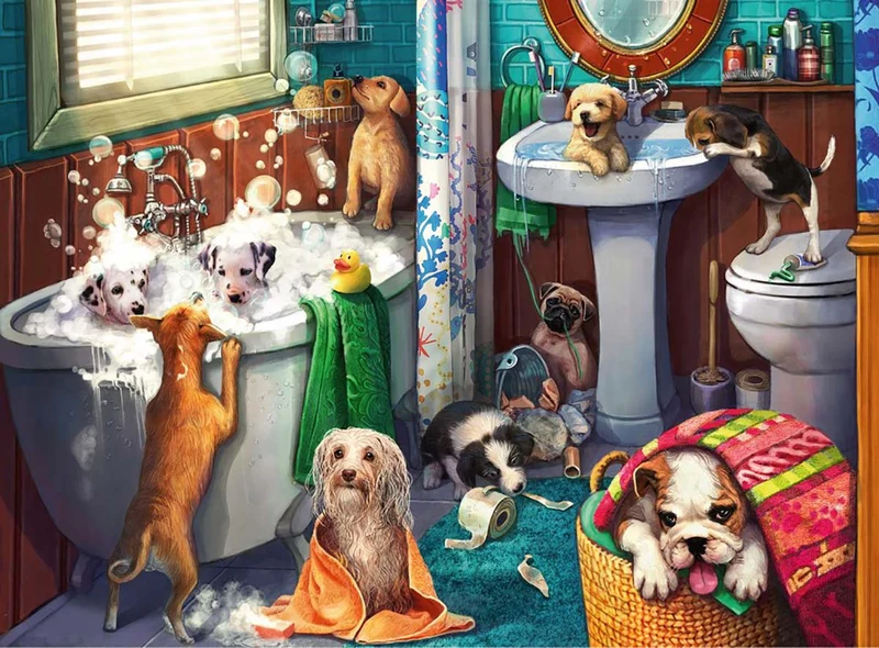 Ravensburger Tub Time (Le bain canin)