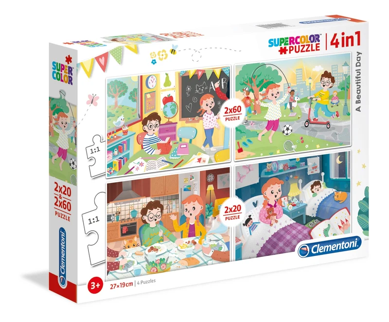 A Beautiful Day - 4 in 1 Puzzle