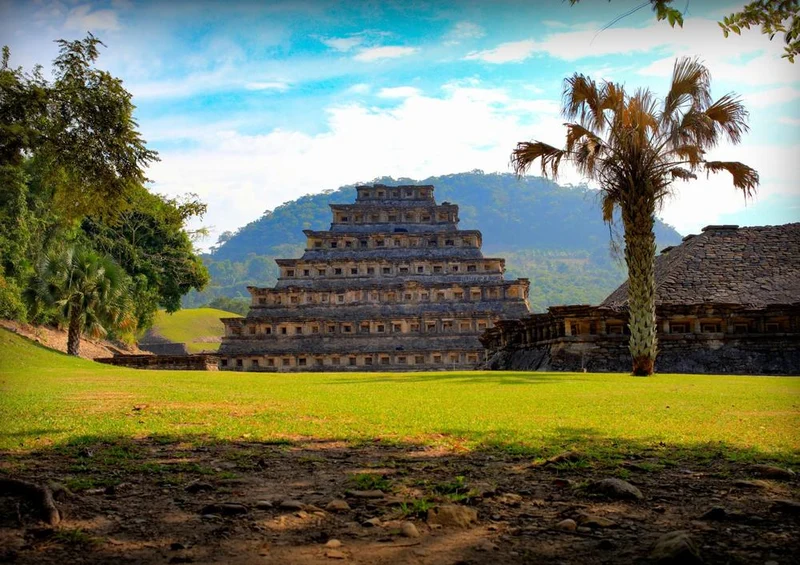 18086 Gebäude - Maya-Tempel Puzzle