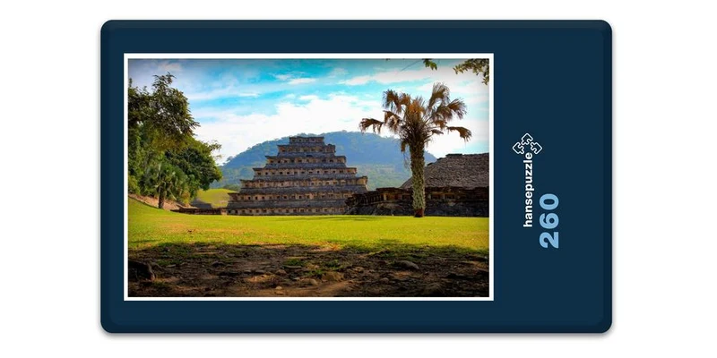 18086 Gebäude - Maya-Tempel Puzzle