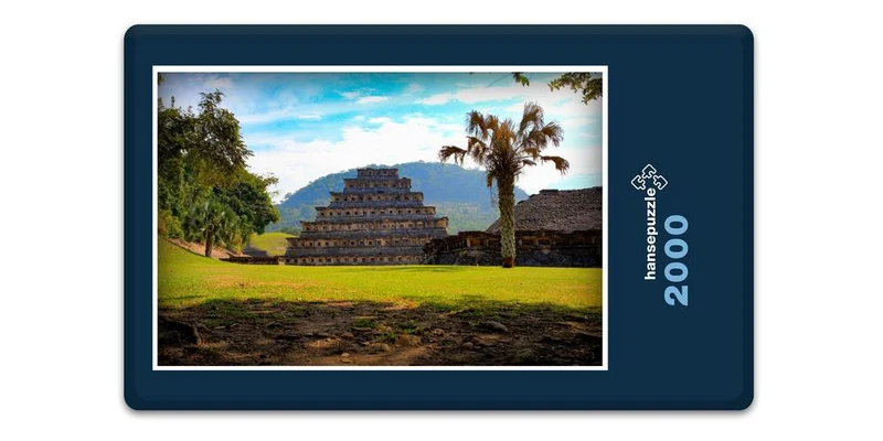 18086 Gebäude - Maya-Tempel Puzzle
