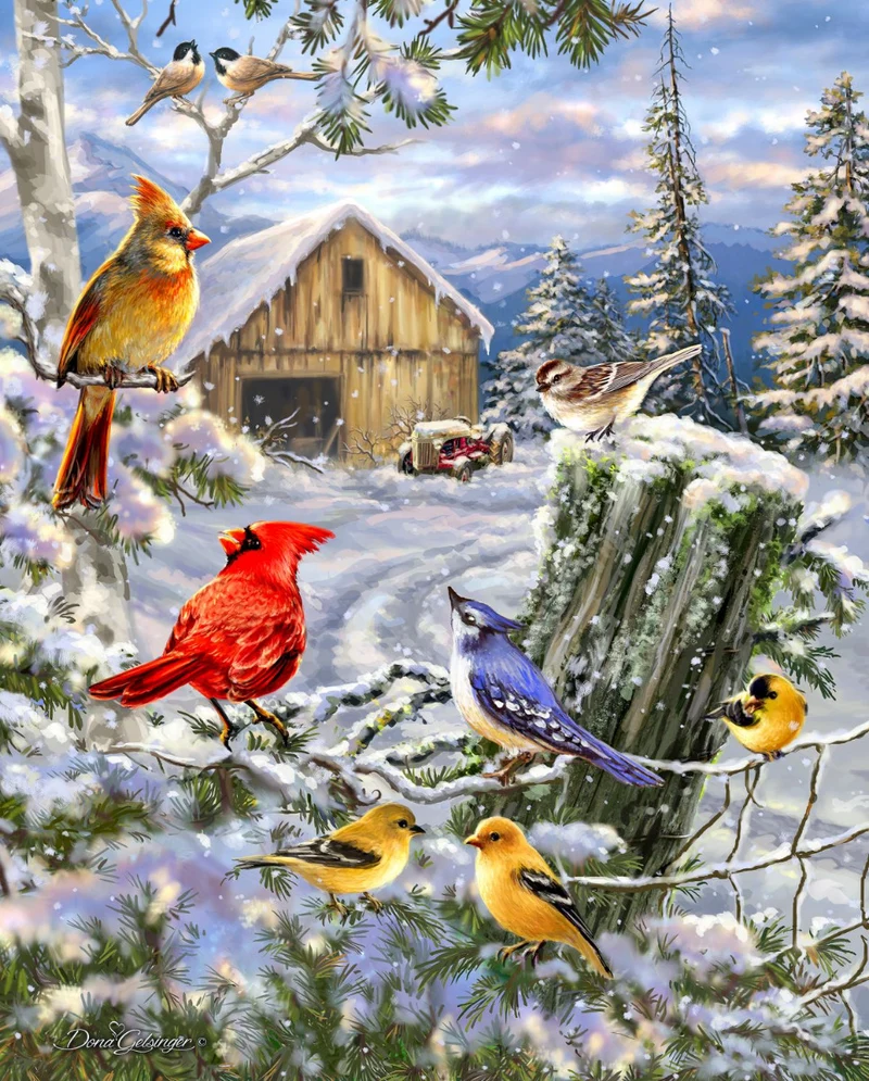Frosty Morning Song, Dona Gelsinger (1000pcs)