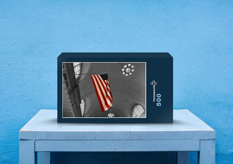 35576 Gebäude - Flagge amerika Puzzle
