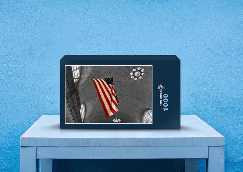 35576 Gebäude - Flagge amerika Puzzle