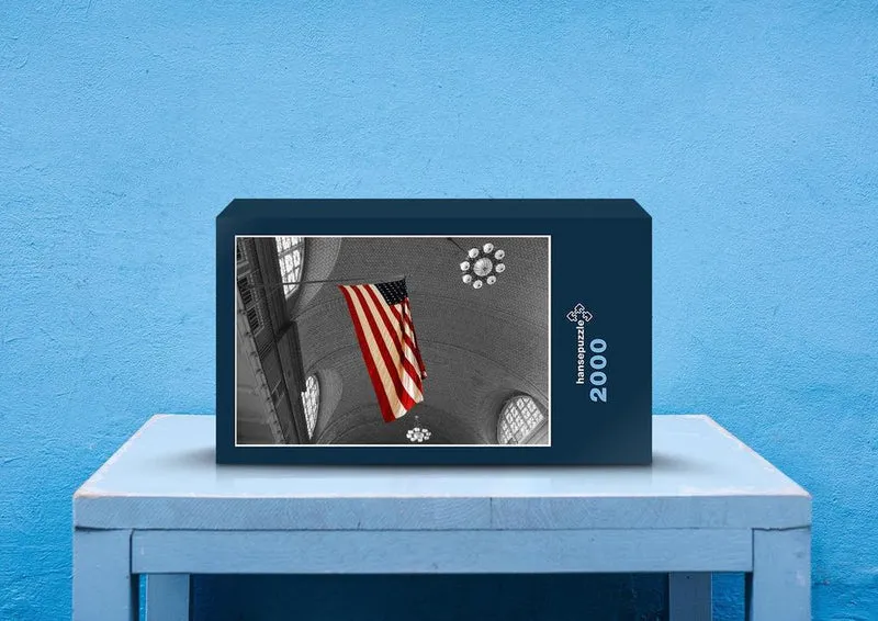 35576 Gebäude - Flagge amerika Puzzle