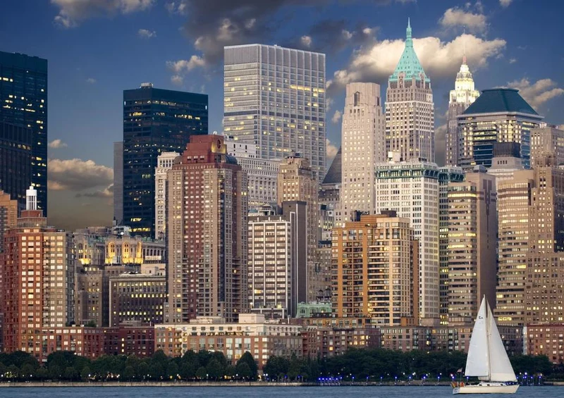18134 Orte - Manhattan Skyline Puzzle