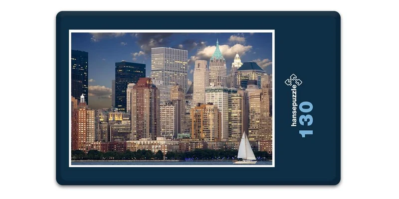 18134 Orte - Manhattan Skyline Puzzle
