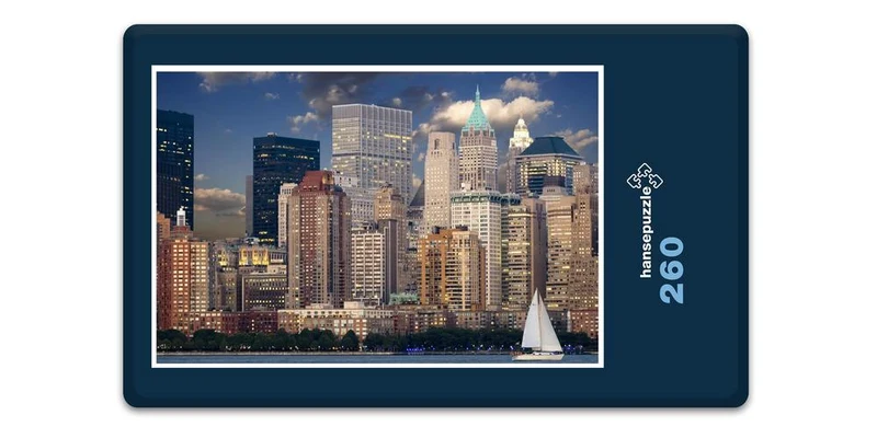 18134 Orte - Manhattan Skyline Puzzle