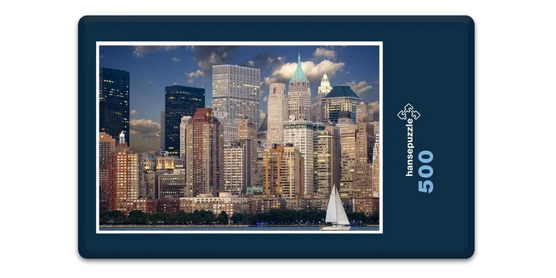 18134 Orte - Manhattan Skyline Puzzle