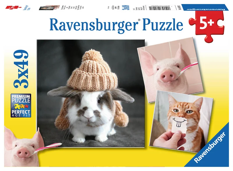 Ravensburger Funny Animal Portraits (Portrait d'animaux)