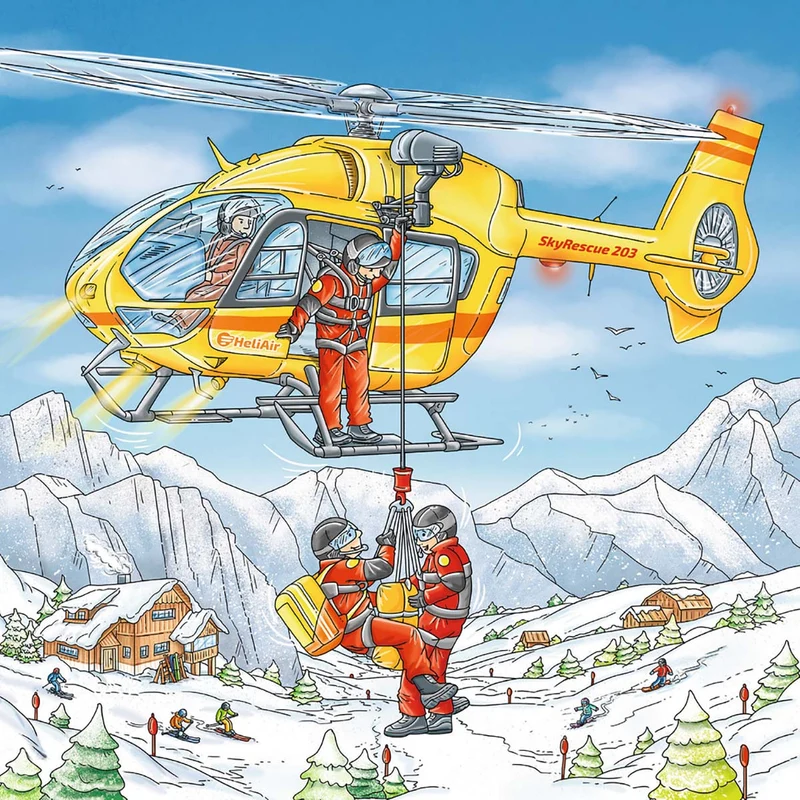 Ravensburger Let's Go Skiing (Sur les pistes de ski)