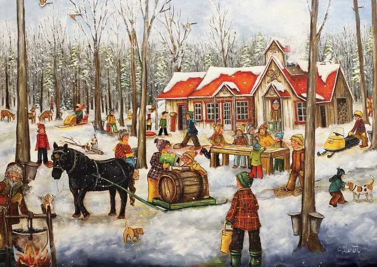The Log Cabin, Christine Genest