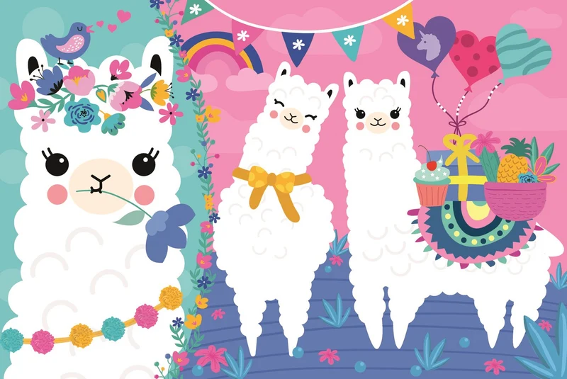 Happy Llamas
