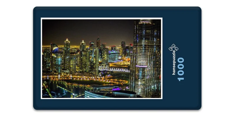 18107 Reisen - Dubai bei Nacht Puzzle