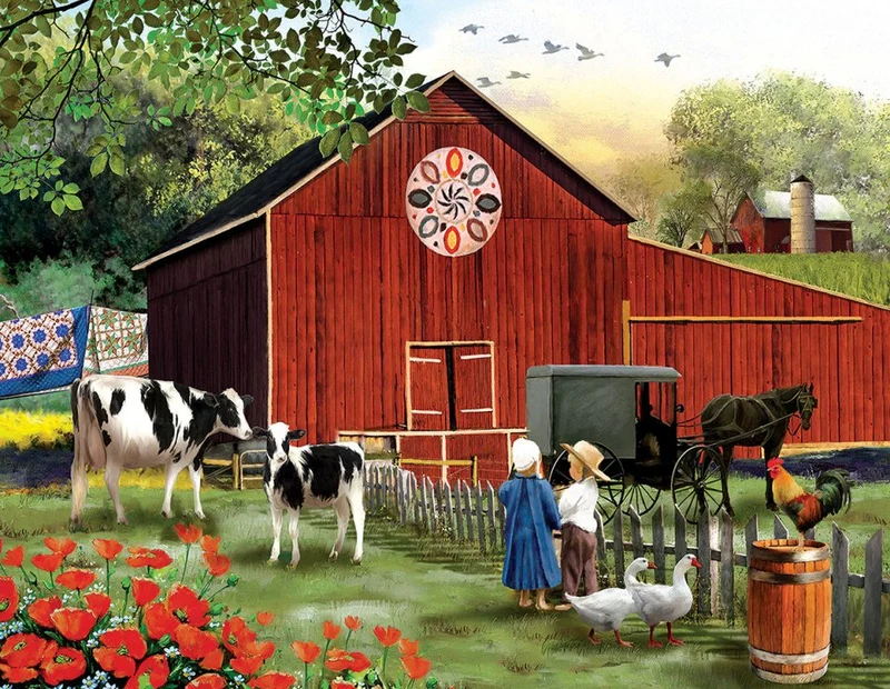 Serenity in the Countryside, Tom Wood