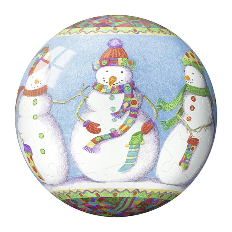 Ravensburger Christmas Ornament 3D Puzzle Ball - Snowman