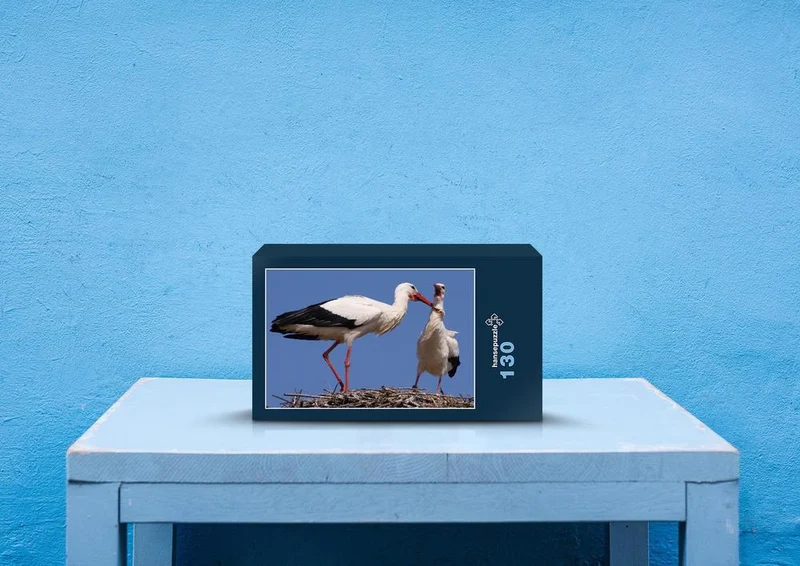 24414 Tierwelt - Storch im Nest Puzzle