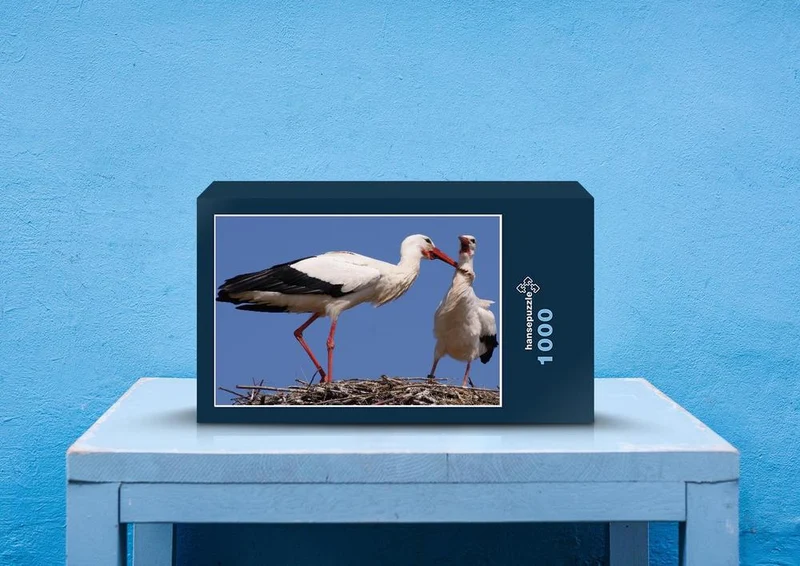 24414 Tierwelt - Storch im Nest Puzzle