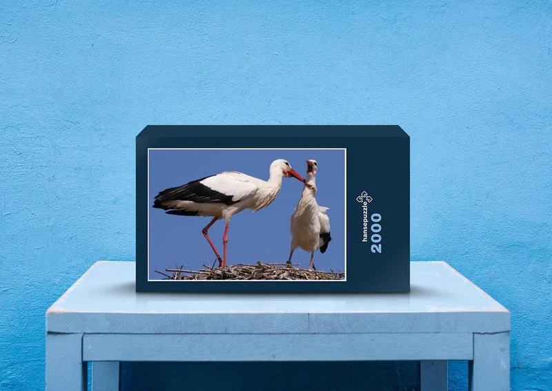24414 Tierwelt - Storch im Nest Puzzle