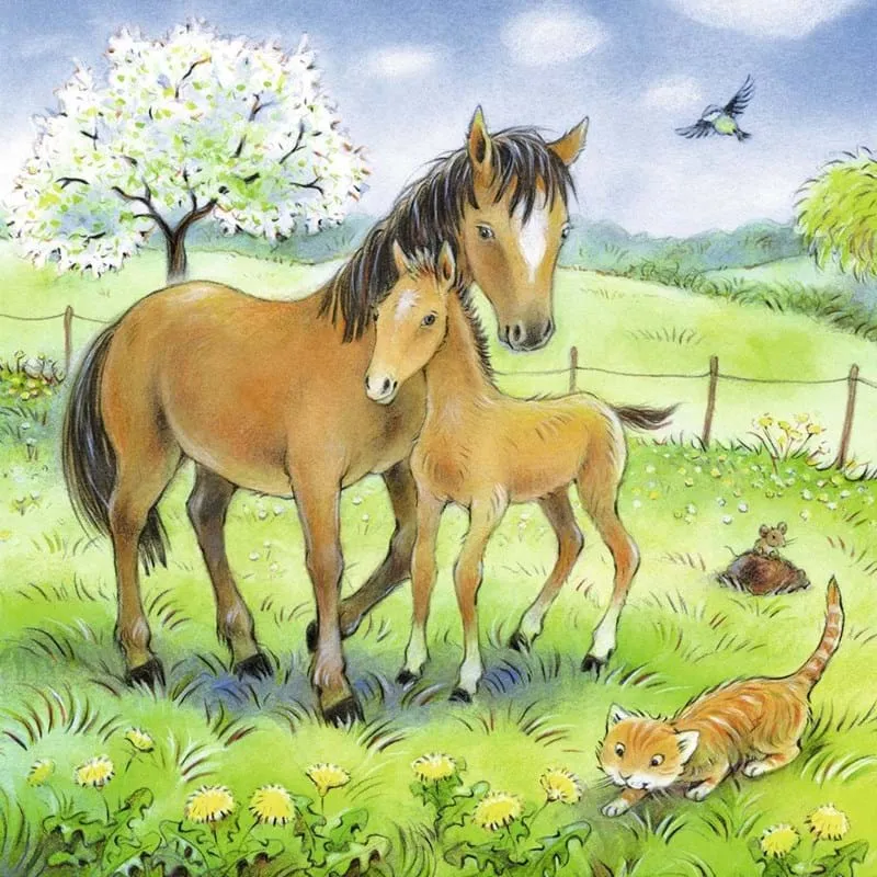 Ravensburger Cuddle Time (Moment câlin)